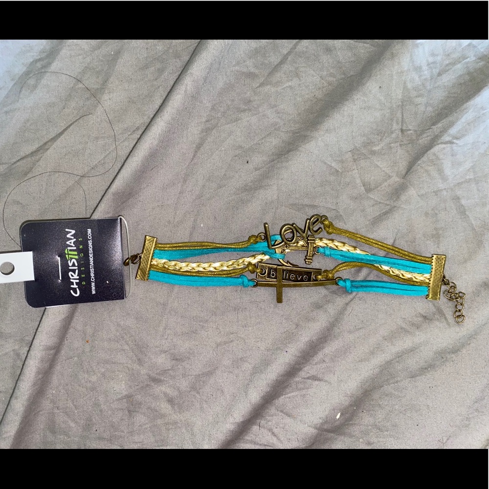 Religious Christian Bracelet NEVER WORN